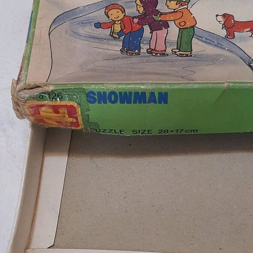 Puzzle '80s "Snowman" used by MIKA