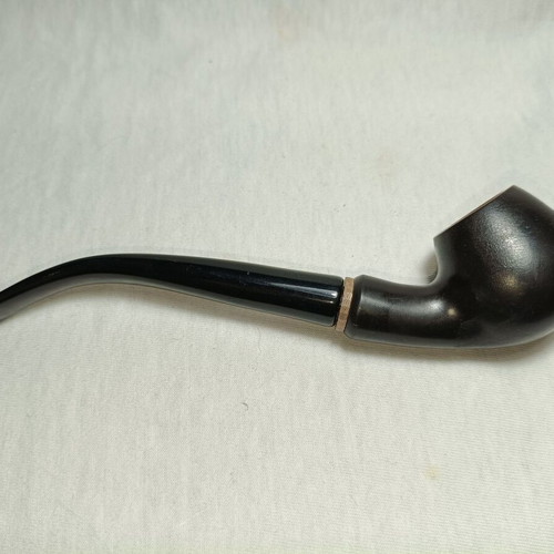 Elysee No.18 Tobacco Pipe with db Design Berlin Mouthpiece and .925 Silver Ring