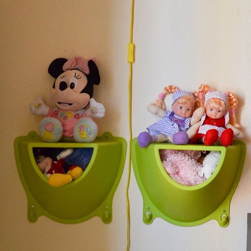 Ikea Krokig hanging shelf for kids room like new, set of 2