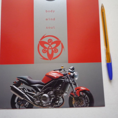Cagiva Raptor 1000 brochure new with photos and features
