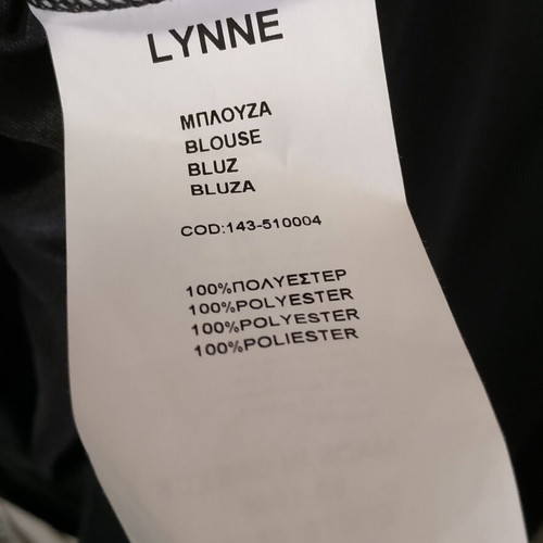 Lynne blouse black, like new, size L