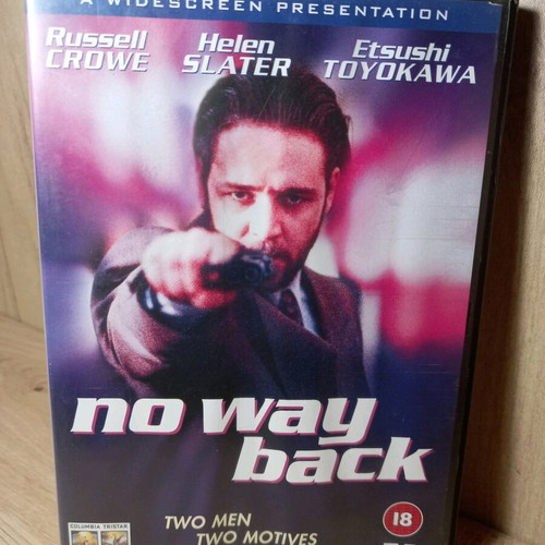 No Way Back DVD like new with Greek subtitles