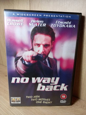 No Way Back DVD like new with Greek subtitles
