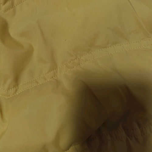 Yellow Denim vest jacket like new, size S