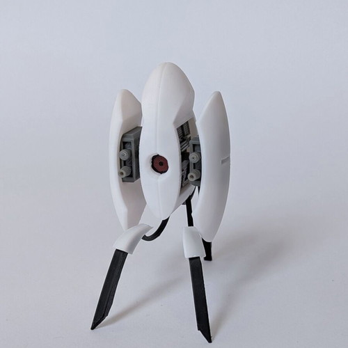 Portal Turret figure 3D-printed new, 1:12 scale kit