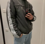 Jacket used, size Medium, gray