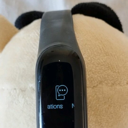 Smart watch wrist used like new, black