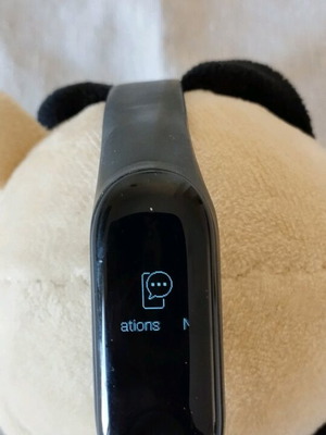 Smart watch wrist used like new, black