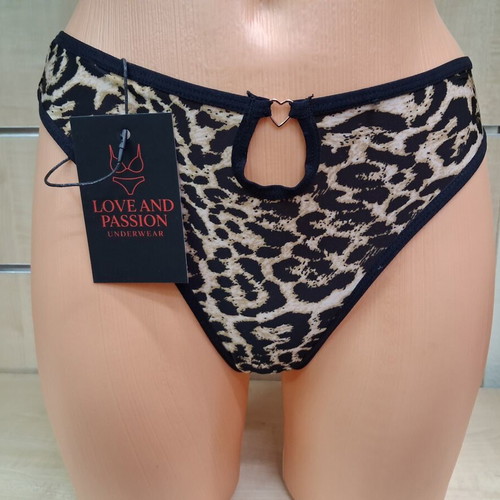Leopard print women's underwear new with tag, Love and Passion