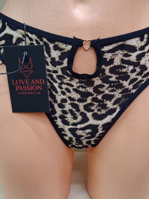 Γυναικείο εσώρουχο leopard print καινούργιο με καρτελάκι, Love and Passion