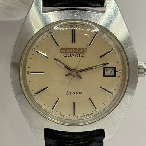 Citizen Seven Quartz wristwatch, vintage Japanese quartz