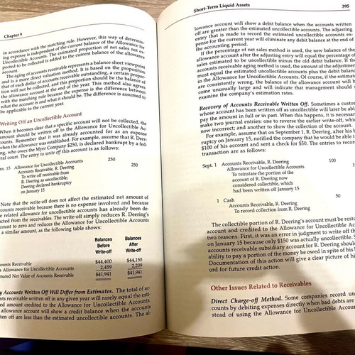 Principles of Accounting Fourth Edition used, English academic textbook