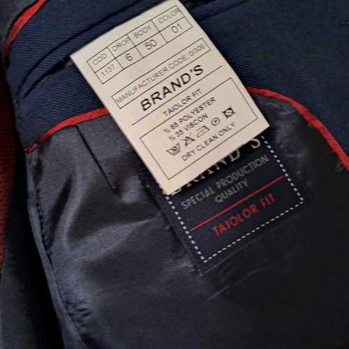 Brand's Men's Blue Jacket Medium No50 used, elegant casual style