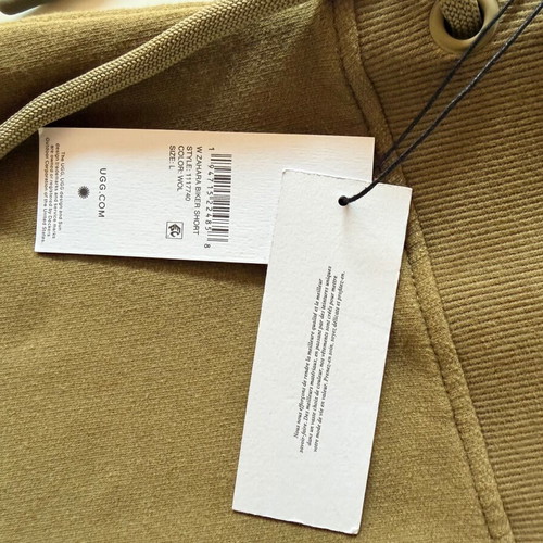 UGG bermuda shorts new, size Large for 14 years old boys