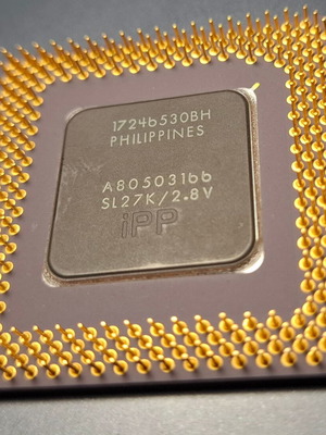 Επεξεργαστής Pentium MMX 166 MHz vintage μεταχειρισμένος 1997