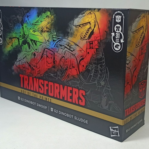 Transformers Age of the Primes G2 Dinobot Swoop & Sludge Leader MISB
