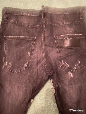Dsquared2 jeans used, size L, black and gray