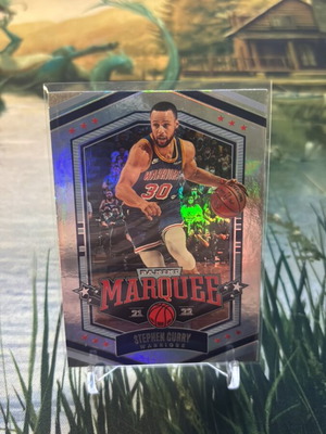Panini Marquee 2021-22 #363 Stephen Curry Silver Prizm card new