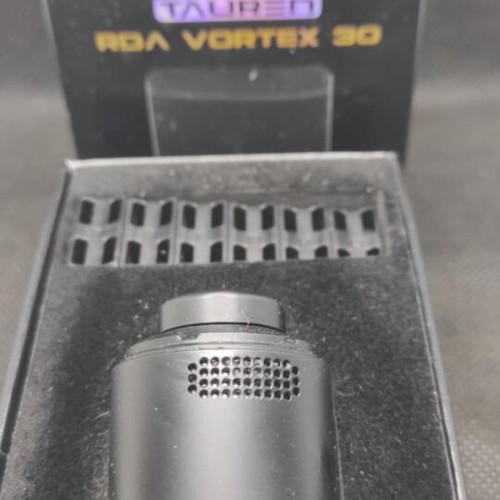 Tauren Vortex RDA 30mm by ThunderHead Creations like new, matte black