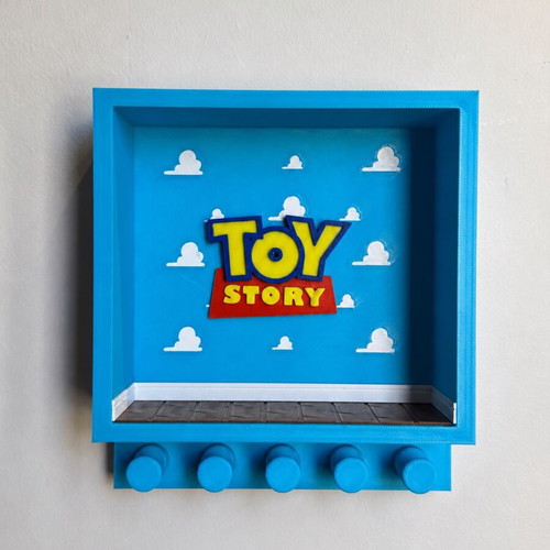 Toy Story 3D Printed Wall Key Holder made to order