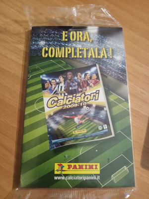 Panini Calciatori 2009-2010 aggiornamenti update πλήρες