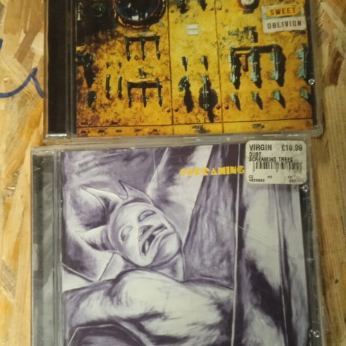 Screaming Trees CDs Sweet Oblivion and Dust albums