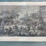 Tournoi Turc Αυθεντική γκραβούρα-χαρακτικό 1782 σε κορνίζα