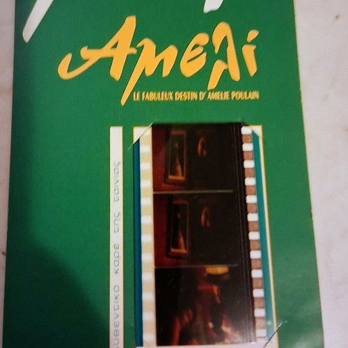 Amélie collectible numbered DVD edition mint condition with 35mm film