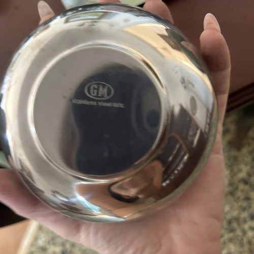 Vintage bowl stainless steel, like new