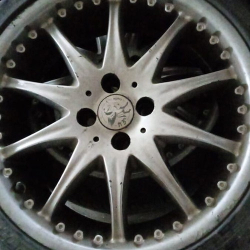 Rims 205/40/17 used, Italian set of four