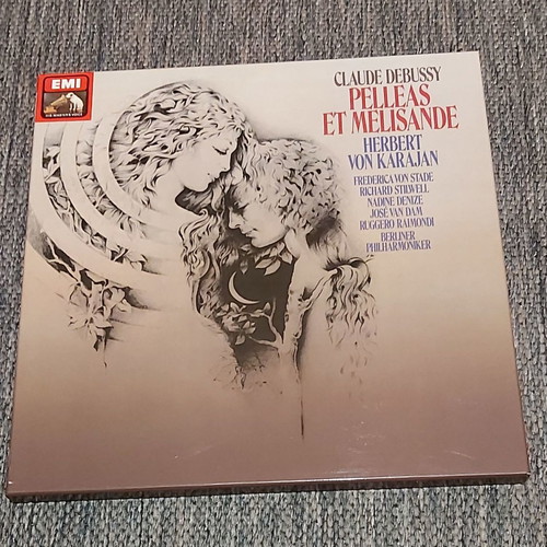 Pelleas Et Melisande 3 δίσκοι μεταχειρισμένοι, Herbert Von Karajan, Claude Debussy