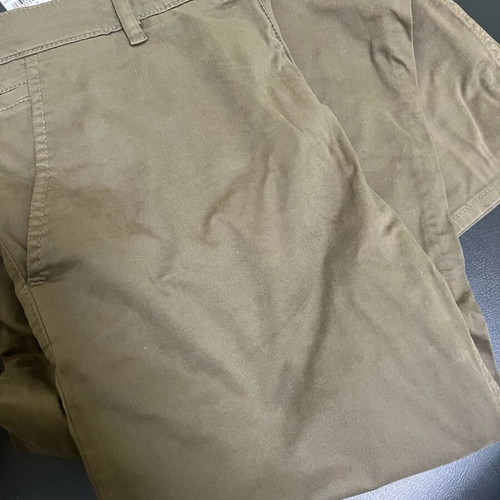 Chino pants Boss Orange new with oil stain slim fit size 33/32
