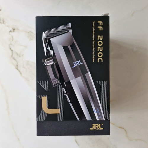 JRL Fresh Fade FF2020C rechargeable hair clipper silver like new