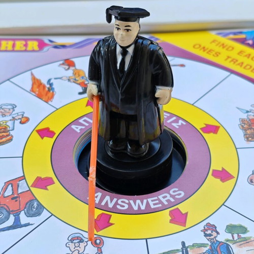 Magic Teacher board game used, Dromeas Toys