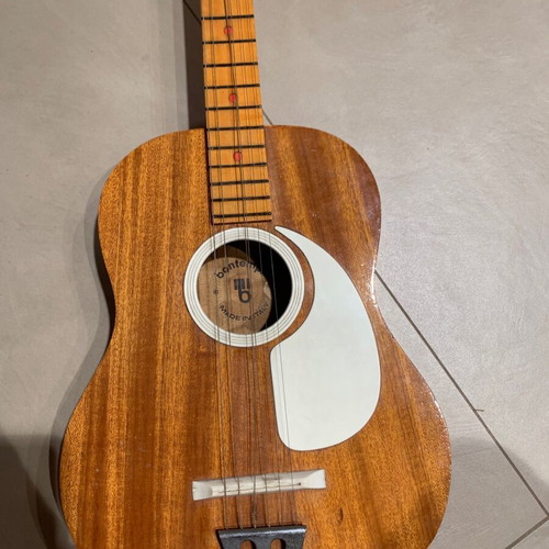 Bontempi vintage acoustic guitar used, made in Italy