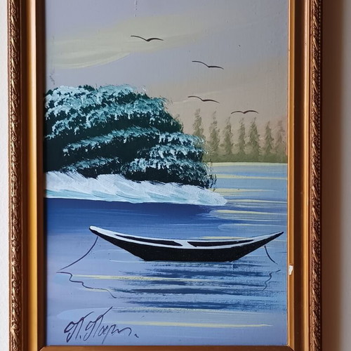 Painting like new, 25 x 34.5 cm