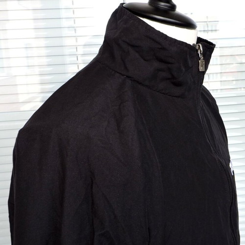 Fila Mens Black Casual Tracksuit Top Jacket Size XL like new
