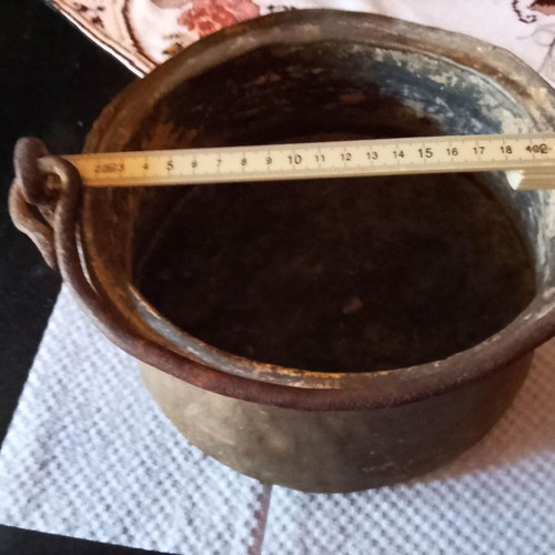 Antique copper brakati used for cooking 1850-1890
