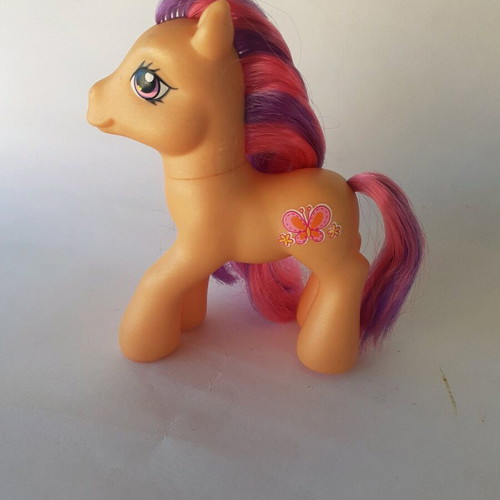 My Little Pony G3 Scootaloo used with color stains and short tail