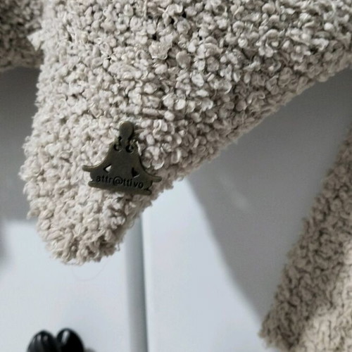 Attrattivo sweater like new, beige and green, size M
