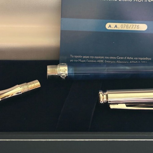Caran d’Ache pen collectible Athens 2004 silver 925 new