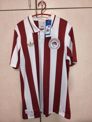 Olympiacos 100 Years Anniversary Jersey new, size L