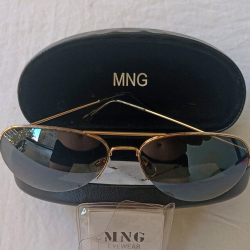 MNG sunglasses used, collectible, with spare arm and case