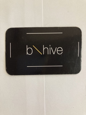 Bhive Athens Contemporary Art Space logo fridge magnet 5x8 cm