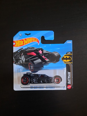 Hot Wheels The Dark Knight Batmobile new