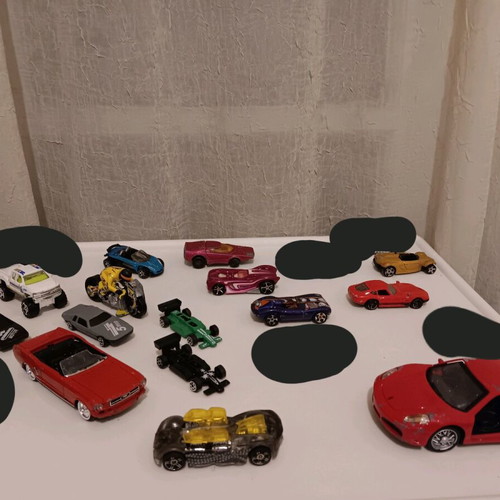 Hot Wheels and Matchbox toy cars used