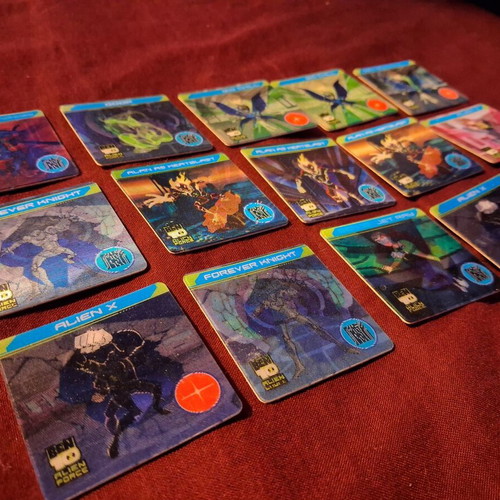 Ben10 3D Alien Force cards pack of 10 like new (2010)