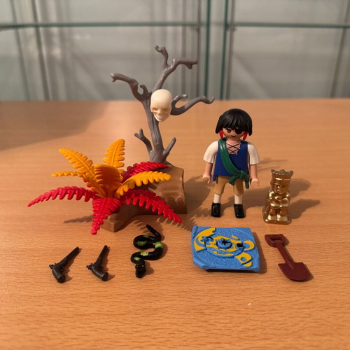 Playmobil 4945 Treasure Hunting Pirate used