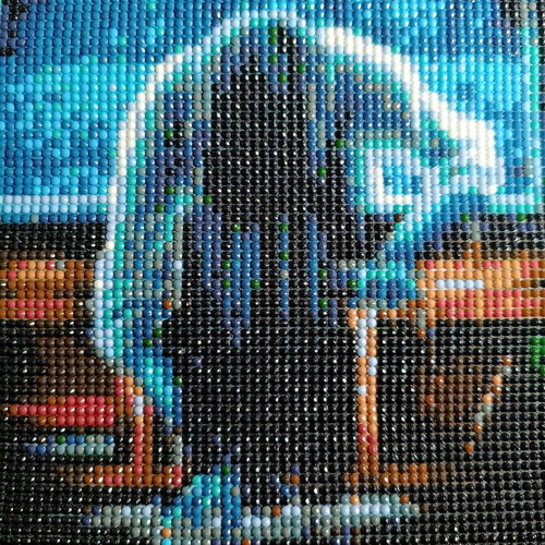 Diamond painting The ring complete painting board like new 30x30