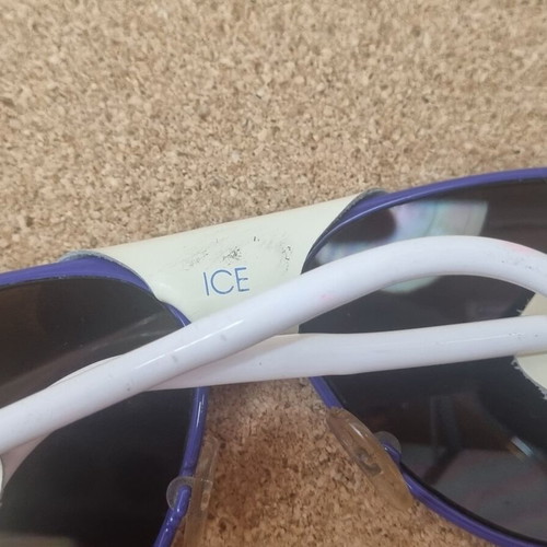 Alpina Spectravision ICE vintage sunglasses used, 1980s purple and white